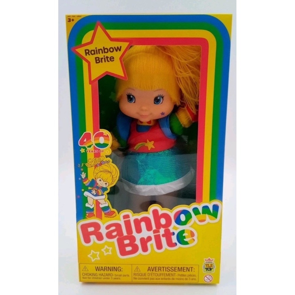 NEW RAINBOW BRITE 12" Plush Doll 40th Anniversary TLS Toys Loyal Subjects 2024
